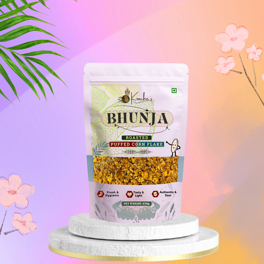 Krnche’s Bhunja – Roasted Puffed Corn Flake 250gm
