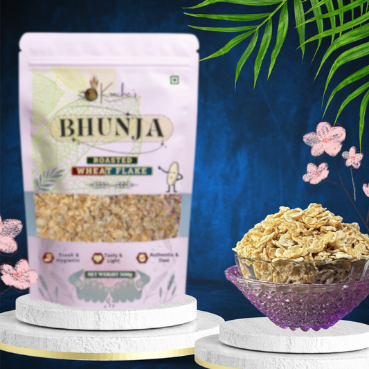 Krnche’s Bhunja – Roasted Wheat Flake 250gm