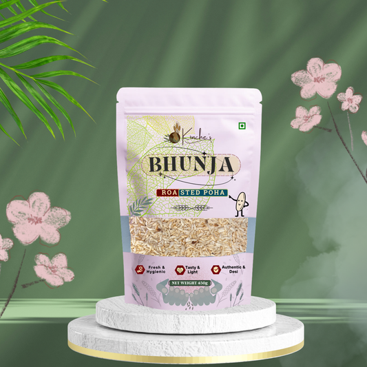 Krnche’s Bhunja – Roasted Poha 450gm
